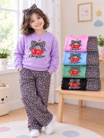 Girls' blouse and trousers, sizes 50 to 60