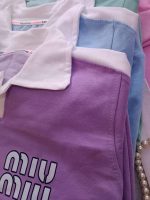 Girls' blouse and trousers, sizes 50 to 60