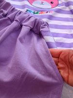 Girls' blouse and trousers, sizes 50 to 65