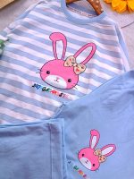 Girls' blouse and trousers, sizes 50 to 65