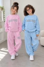 Girls' blouse and trousers, sizes 50 to 65