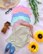 Girls' blouse, sizes 35 to 55