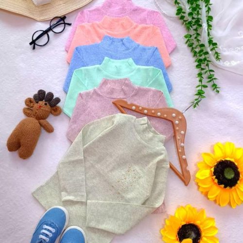 Girls' blouse, sizes 35 to 55