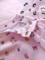 Girls' bodysuit and trousers, sizes 3 to 24 months
