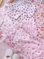 Girls' bodysuit and trousers, sizes 3 to 24 months