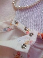 Girls' bodysuit and trousers, sizes 3 to 24 months
