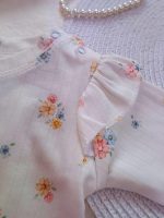 Girls' bodysuit and trousers, sizes 3 to 24 months