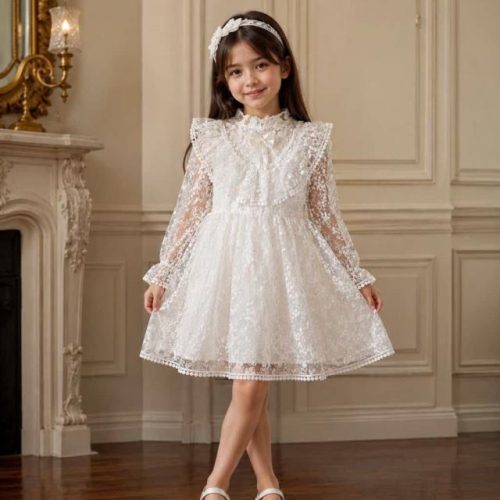 Girls' dress, sizes 40 to 55