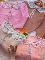 Girls' knit blouse, sizes 40 to 55