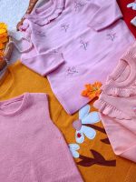 Girls' knit top, sizes 45 to 55