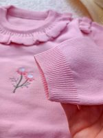 Girls' knit top, sizes 45 to 55