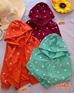 Girls' sweatshirt, sizes 50 to 60