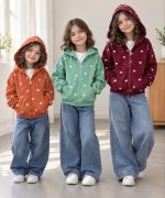 Girls' sweatshirt, sizes 50 to 60