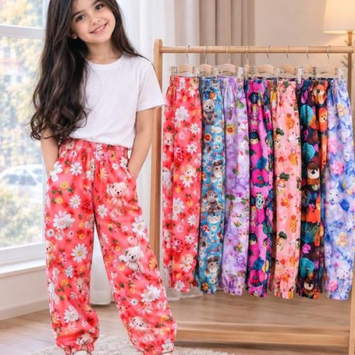 Girls' trousers, ages 2 to 10