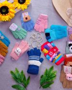 Gloves for girls and boys, ages 2 to 12