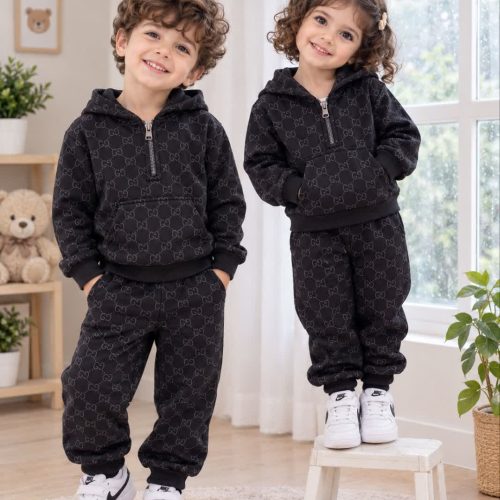 Hoodie and pants for girls and boys, ages 1 to 4 years