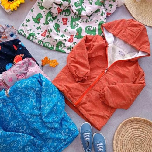Jackets for girls and boys, sizes 40 to 55