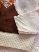 Knitted sweater for girls and boys, sizes 45 to 55
