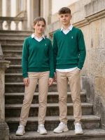 Polo shirts for girls and boys, sizes 40 to 65