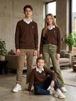 Polo shirts for girls and boys, sizes 40 to 65