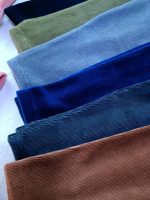 Velvet trousers for girls and boys, ages 3 to 8