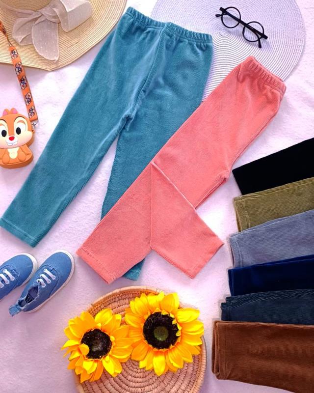 Velvet trousers for girls and boys, ages 3 to 8 (3)