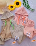Sweatshirt and pants for girls and boys, sizes 40 to 50